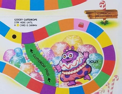 Gumdrop Mountain, Candy Land Characters, Candy Land Board Game, Candy Land Board, Purple Alien, Candy Castle, Christmas Door Decorating Contest, All Candy, Classic Candy