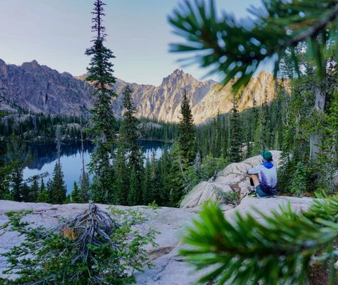 Sawtooth Wilderness Loop - Backpacking Routes Backpacking Routes, Backpacking Trails, Hiking Pictures, Easy Camping, Lake Park, Travel Outdoors, Road Trippin, Alpine Lake, Camping Life