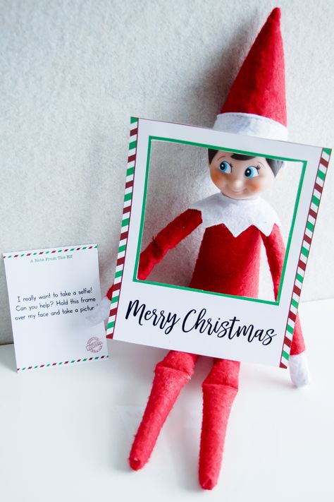 elfie selfie Elfie Selfie, Elf Printables, Printable Props, Mother's Day Printables, Mini Gift Bags, Elf Props, Christmas Bingo, Valentine's Day Printables, Thanksgiving Printables