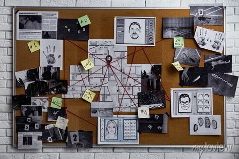 Detective Photography, Detective Board, Spy Theme, Detective Theme, Secret Mission, Mystery Party, Photo Maps, Decoration Photo, Party Background