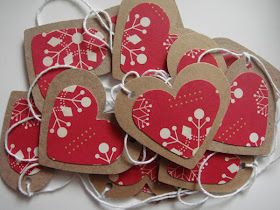 Homemade Tags, Christmas Gift Tags Handmade, Diy Paper Flowers, Valentines Gift Tags, Gift Tags Diy, Scrapbook Tag, Handmade Gift Tags, Paper Tree, Valentine Tags