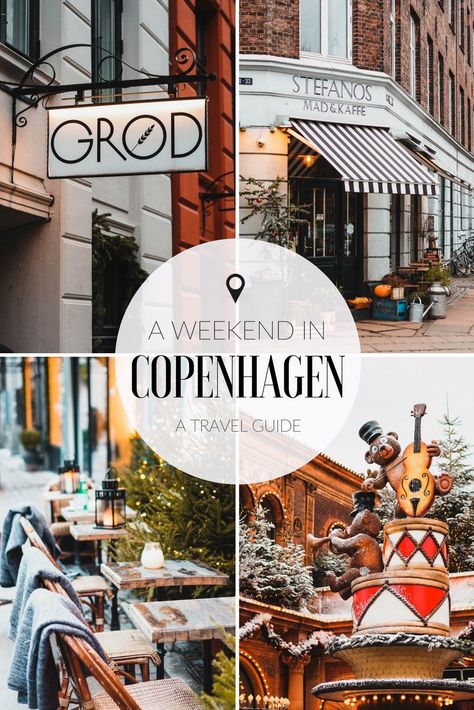 Travel Guide: How to spend a weekend in Copenhagen, Denmark #travelblogger #travelblog #traveltips #copenhagen #denmark #travelguide #travelgram #bloggers #travelling #holidayguide December Travel, London Travel Guide, Copenhagen Travel, Mexico Travel Destinations, Denmark Travel, Scandinavia Travel, Holiday Guide, Voyage Europe, Destination Voyage