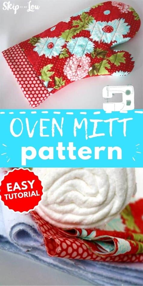 Oven Gloves Pattern, Oven Mitt Pattern, Oven Mittens, Sac Diy, Quilted Potholders, Sewing Machine Projects, Folded Fabric Ornaments, Potholder Patterns, Christmas Ornaments Diy