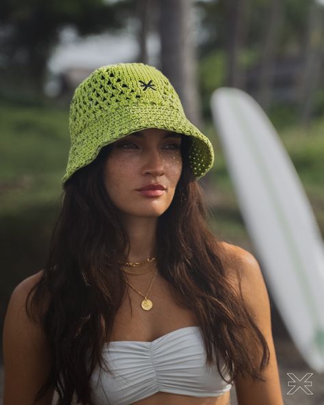 IX BUCKET HAT💚  #hat #accessories #summer Colorful Outfits Aesthetic, Outfits Aesthetic Summer, Colorful Outfits, Hat Accessories, Aesthetic Summer, Outfits Aesthetic, Bucket Hat, Fishing, Knitting