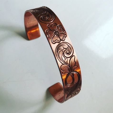 Mens Silver Cuff Bracelet, Band Bracelet, Copper Bracelet, Silver Cuff Bracelet, Silver Man, Hand Engraving, Fountain Pen, Bracelet Designs, Handmade Bracelets