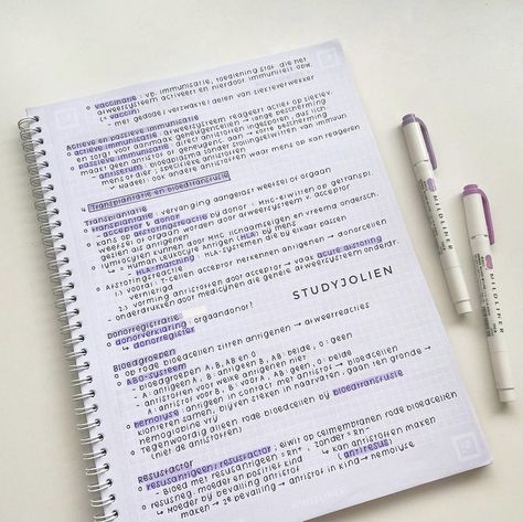 Simple Neat Notes, Dotted Notebook Notes, Note Style Ideas, Minimalist Notes Aesthetic, Minimal Notes Aesthetic, Aesthetic Notes Inspo Simple, Aesthetic Notes Purple, Cute Organized Notes, Whitelines Notebook Notes