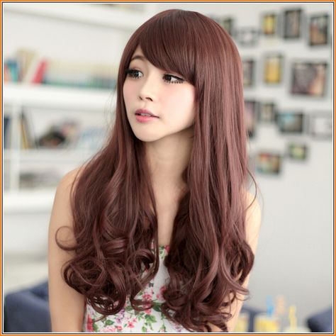 Pinkish/brown hair color Pinkish Brown Hair, Asian Brown Hair, Brown Hair Korean, Hare Style, Hair Color Asian, Funky Hair, Japanese Hair, Korean Hair, Hair Color Pastel