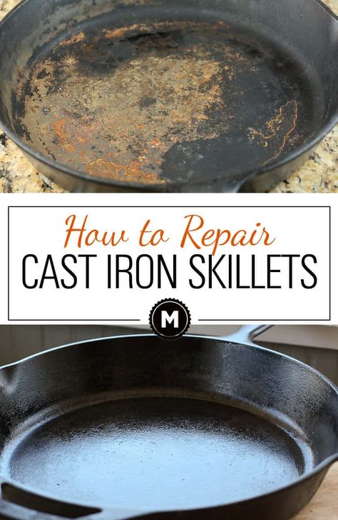 Cast Iron Care, Cast Iron Skillets, Clean Baking Pans, Cast Iron Cleaning, Iron Skillet Recipes, Cast Iron Skillet Recipes, Cast Iron Recipes, Glass Cooktop, Deep Cleaning Tips