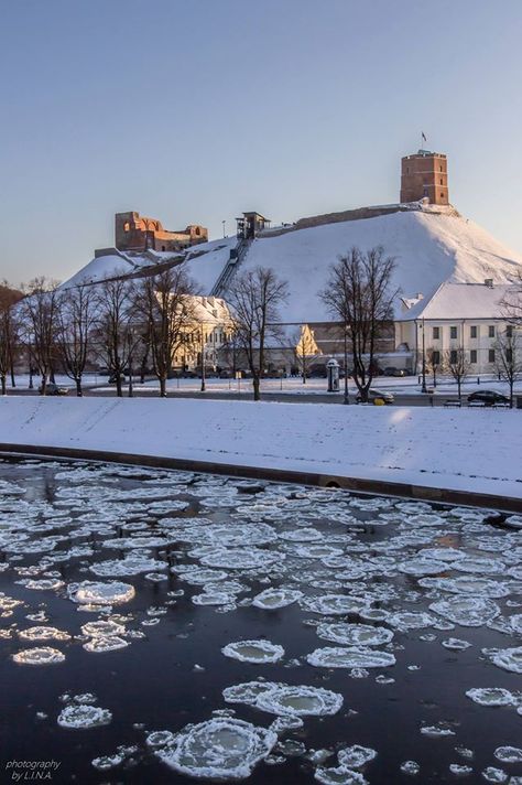 Winter In Lithuania, Vilnius Christmas, Castle In Winter, European Winter, Eastern Shore, Northern Europe, Tallinn, Baltic Sea, The European Union