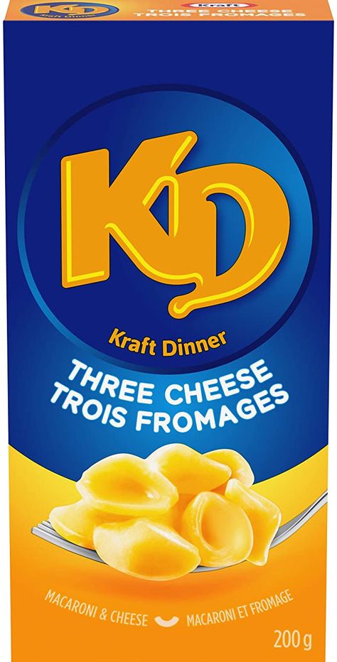 Kraft Dinner Three Cheese Macaroni & Cheese, 200g: Amazon.ca: Grocery Velveeta Shells And Cheese, Grocery Flyer, Microwave Pasta, Microwave Dinners, Yummy Noodles, Kraft Dinner, Creamy Macaroni And Cheese, Cheese Stuffed Shells, Gluten Free Cheese