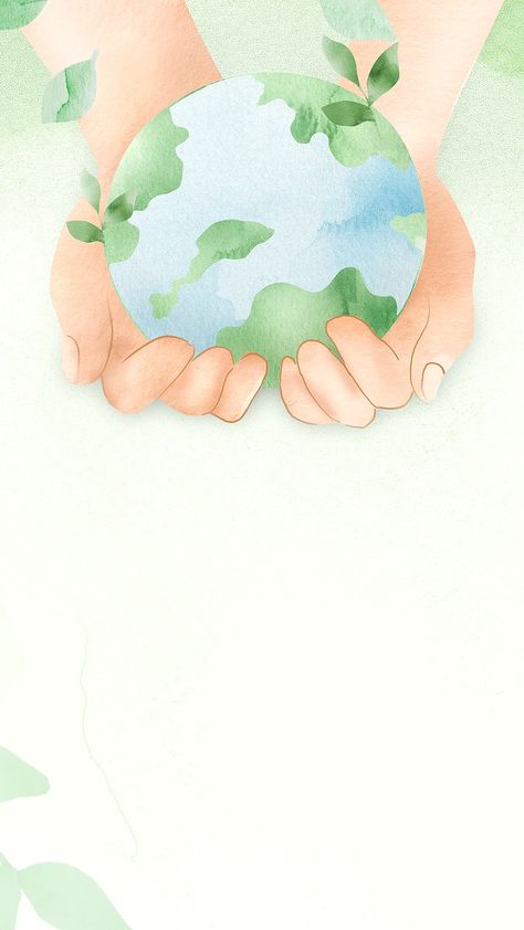 World Background Wallpapers, Save Earth Illustration, Environment Day Illustration, Earth Science Background Design, World Environment Day Illustration, Earth Day Background, Earth Background Powerpoint, Up Carl Y Ellie, Hand Watercolor