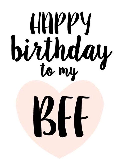 Ideas For Happy Birthday, Happy Birthday Bff, Lanai Patio, Happy Birthday For Him, Happy Birthday Typography, Happy Birthday Bestie, Bday Wishes, Happy Birthday Best Friend, Birthday Friend