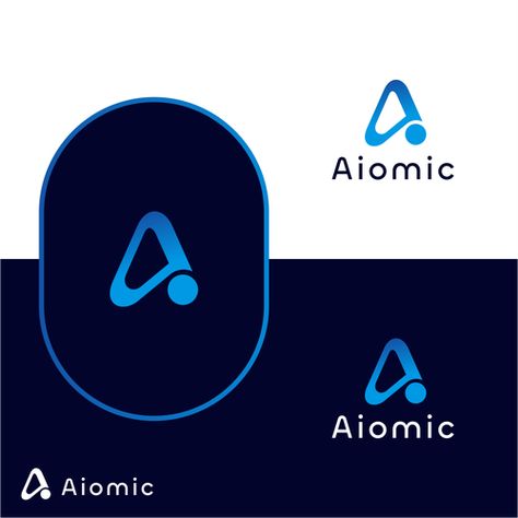 Designs | New logo for Aiomic (AI healthtech company) | Logo design contest Printing Company Logo Design Ideas, Automation Logo, It Company Logo, Software Logo, Tech Brand, Jersey Designs, Learning Logo, Essay Tips, Logo Design Set