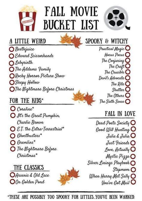 Movie Bucket List, Bucket List Movie, Halloween Movies To Watch, The Fall Movie, Fall Movie, Freetime Activities, Halloween Movie Night, Filmy Vintage, Movie To Watch List