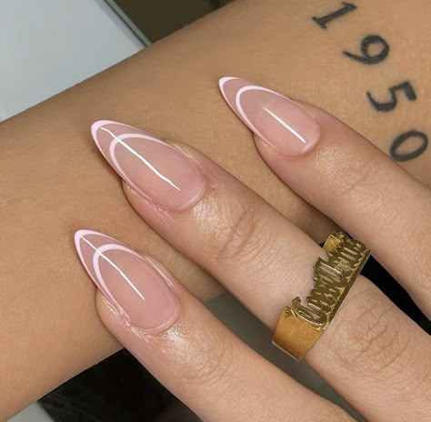 Minimal Manicure, Kylie Nails, Milky Nails, Nude Nail Designs, New Nail Designs, Simple Gel Nails, French Acrylic Nails, New Nail, Simple Nail