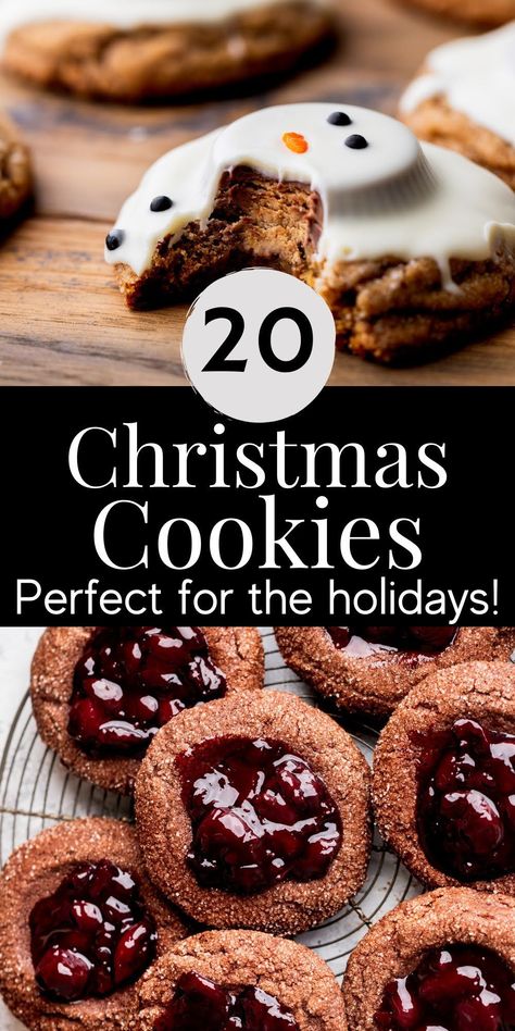 This is a collection of the top 20 Christmas cookie recipes. Recipes range from themed Christmas cookies to classic cookies to combination and gourmet cookies. Christmas Party Baked Goods, Boyfriend Cookies Recipe, 2024 Christmas Cookie Trends, Christmas Cookie Bake Off Ideas, Christmas Treats Not Cookies, Food Network Christmas Cookies, Christmas Cookies Flavors, Award Winning Cookies Christmas, Christmas Theme Recipes