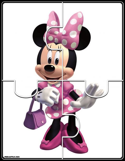 Kids Safety Poster, Disney Jigsaw Puzzles, Miki Mouse, Preschool Prep, Printable Puzzles For Kids, Easter Templates, Easy Toddler Activities, Fun Activities For Toddlers, Background Wallpapers