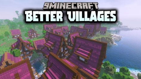 Minecraft Villager, Mc Mods, Medieval Village, Minecraft 1, Minecraft Mods, Texture Packs, New And Improved, Wellness Design, New World