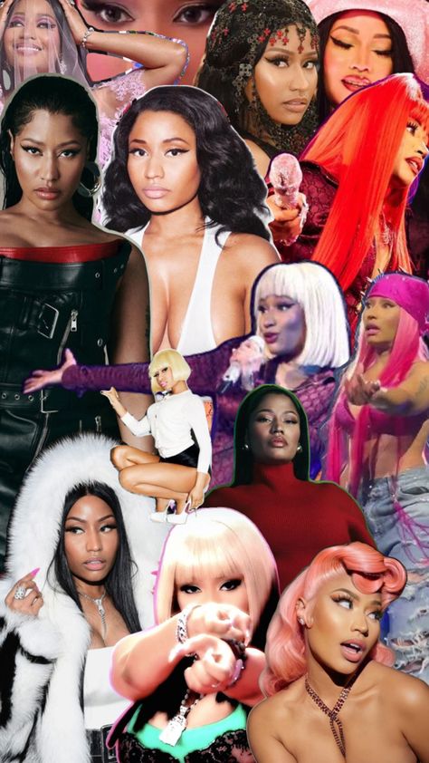 Nicki Minaj collage Nicki Minaj Collage, Thank U, Nicki Minaj, I Love You, Love You, Collage