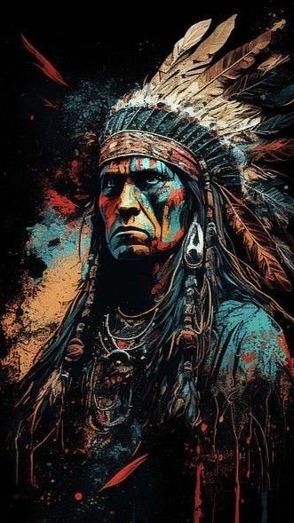 American Indian Artwork, Native American Drawing, American Wallpaper, Indian Artwork, Art Zine, Native American Warrior, Native American Pictures, Native American Artwork, Indian Tattoo