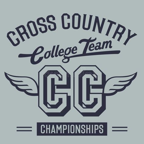 Cross Country Shirts Designs, Cross Country Pictures, Cross Country Shirts, Red White And Brew, Team Shirt Designs, Chalkboard Vector, Hand Lettering Cards, Vector Quotes, Anniversary Sign