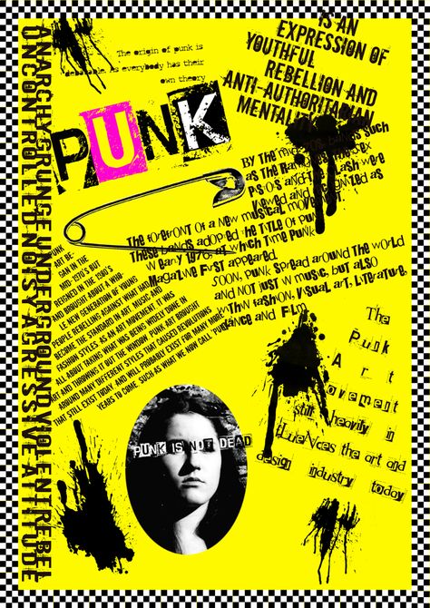 Punk Punk Movement 70s, Punk 70s Aesthetic, Punk Music Poster, Punk Comic, Punk Party Theme, Uk Punk Aesthetic, Punk Branding, Punk Pattern, Punk Posters