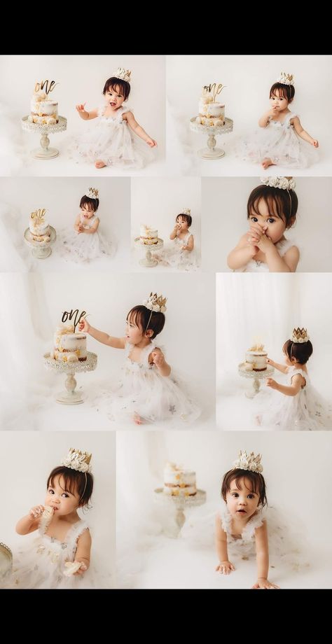 At Home First Birthday Photoshoot, Diy First Bday Photoshoot, First Bday Photoshoot Ideas, One Year Birthday Studio Photoshoot, One Cake Birthday, Cakesmash Photoshoot Themes, First Birthday At Home Photo Shoot, Birthday Cake Smash Photoshoot, 1 Year Birthday Photoshoot At Home