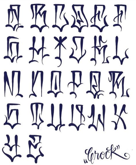 Different Cursive Fonts, Abc Fonts, Old Lettering, Gangster Fonts, Graffiti Board, Chicano Tattoos Lettering, Old English Alphabet, Graffiti Alphabet Styles, Tattoo Lettering Alphabet