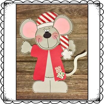 Santa Mouse: Christmas Craft, December crafts Santa Hat Crafts, Mouse Craft, Santa Mouse, Preschool Christmas Activities, Christmas Bulletin Board, Book Cover Page, December Crafts, Christmas Bulletin, Mouse Crafts