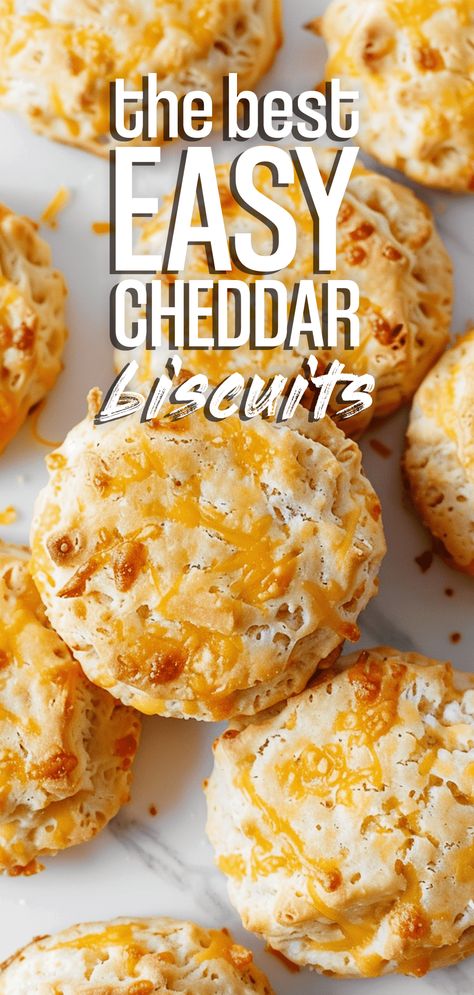 Easy Cheddar Biscuits – Chasety Homemade Buiscits Recipes, Easy Cheddar Biscuit Recipe, Easy Cheddar Biscuits, Cheddar Cheese Biscuits, Cheesy Biscuit, Cheese Scones, Homemade Bread Recipes Easy, Bisquick Recipes, Cheddar Biscuits