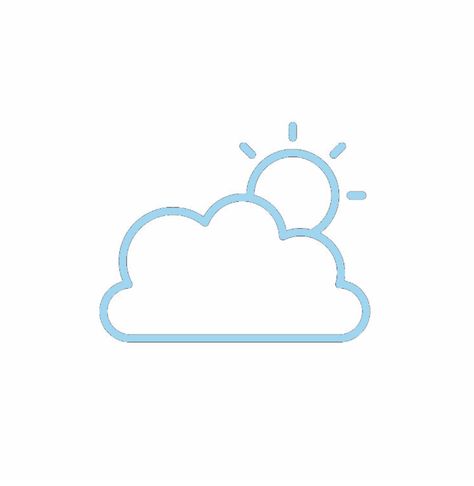 Light Blue Weather Icon, Blue Weather Icon, Apps Logo, Chan Wallpaper, Weather Icon, Weather App, Weather Icons, Phone Stuff, App Logo