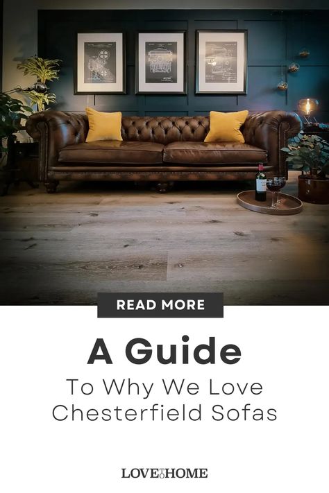 A Guide to Why We Love Chesterfield Sofas Chestfield Sofa Living Rooms, Button Sofa Design, Chesterfield Sofa Living Room Ideas, Chesterfield Sofa Living Room Uk, Dark Brown Chesterfield Sofa Living Room, John Lewis Chesterfield Sofa, Habitat Chesterfield, Brown Chesterfield Sofa, Neatural Chesterfield Sofa