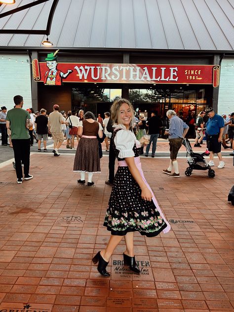 Wurstfest New Braunfels Outfit, Wurstfest Outfit, New Braunfels, Dance Hall, Outfit Idea, Travel Dreams, Texas, Travel