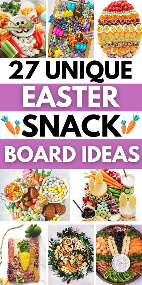 Easter themed charcuterie board ideas! Simple Easter snack board ideas, Easter charcuterie board ideas easy, Easter charcuterie board ideas dessert, easter charcuterie board ideas brunch, easter candy charcuterie board ideas diy, fun charcuterie board ideas easter, easter breakfast charcuterie board ideas, healthy easter charcuterie board ideas, easter themed food appetizers, finger foods for easter appetizer ideas, easter party food appetizers snacks, easter sweet grazing board, easter ... Finger Foods For Easter, Easter Snack Board, Easter Candy Charcuterie Board, Candy Charcuterie Board Ideas, Easter Finger Food, Themed Charcuterie Board Ideas, Easter Charcuterie Board Ideas, Easy Easter Snacks, Snack Board Ideas