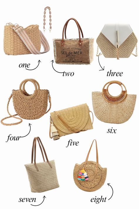 Summer Hats 2024, Summer Purses 2024, Summer Bags 2024, Beach Formal, Bags 2024, Summer Purses, Mom Bags, Straw Handbags, Beachwear Fashion