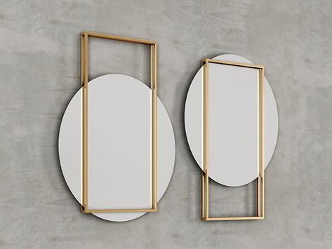 Modern Mirror Design, Mirrors Design, Mirror Inspiration, Wall Decorating, Modern Wall Mirror, Mirror Design Wall, 3d Modelle, Mirror Design, Mirror Interior