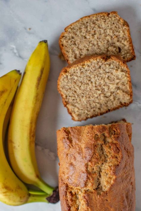 Banana Bread Recipe Baking Powder Only, No Baking Powder Banana Bread, Easy Banana Bread Recipe Without Baking Soda, Banana Bread Recipe Without Baking Powder, Banana Bread Recipe No Baking Powder, Banana Bread Recipe Without Baking Soda Or Baking Powder, Easy Banana Bread No Baking Soda, Banana Bread No Baking Powder, No Baking Soda Banana Bread