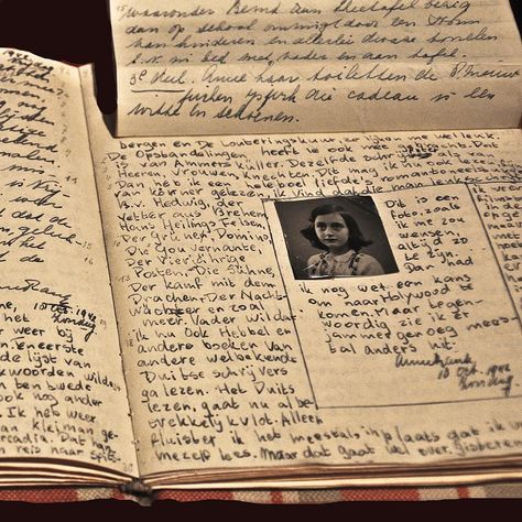 HISTORY on Instagram: “On #ThisDayinHistory 1942, Anne Frank, a young Jewish girl living in Amsterdam, receives a diary for her 13th birthday. A month later, she…” Anne Frank Amsterdam, Anne Frank Diary, Hebrew Poster, Living In Amsterdam, Jewish Girl, A Diary, Marie Curie, Stamp Printing, Anne Frank