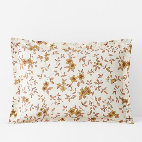 50% Off Flash Sale Leaf Bedding, Bring Nature Indoors, Beautiful Bed, Floral Duvet Cover, Stripes Wallpaper, The Company Store, Fall Patterns, Floral Duvet, Floral Pillow Cover