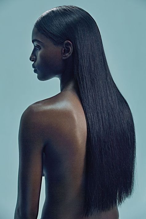 Slick Straight Hair, Hair Luxury, High Fashion Hair, Straight Hairstyle, Diverse Models, Balmain Hair, Couture Hairstyles, Long Hair Models, Luxury Cosmetics