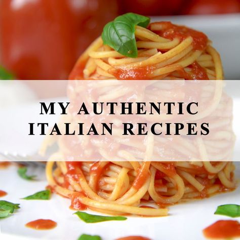 Authentic Italian Recipes, Italian Lunch, Italian Cuisine Recipe, Italian Dinner Recipes, Traditional Italian Dishes, Italian Pasta Dishes, Italian Recipes Traditional, Italian Pasta Recipes, Italian Appetizers