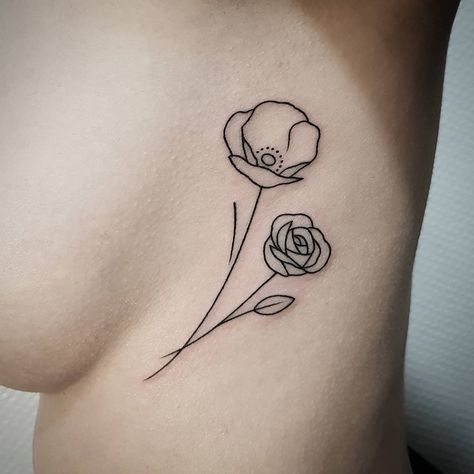 Discreet Tattoos For Women, Secret Tattoo, Tattoo Linework, Birthday Tattoo, Small Doodle, Japanese Sleeve Tattoos, Side Tattoos, Line Work Tattoo, Discreet Tattoos