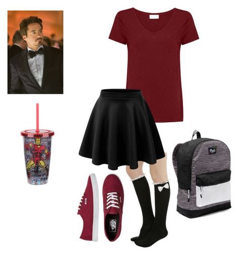 Tony Stark Inspired Outfits, Starks Daughter, Movie Inspired Outfits, Inspired Outfits, Outfits Women, Tony Stark, American Vintage, Outfit Inspirations, Polyvore Image