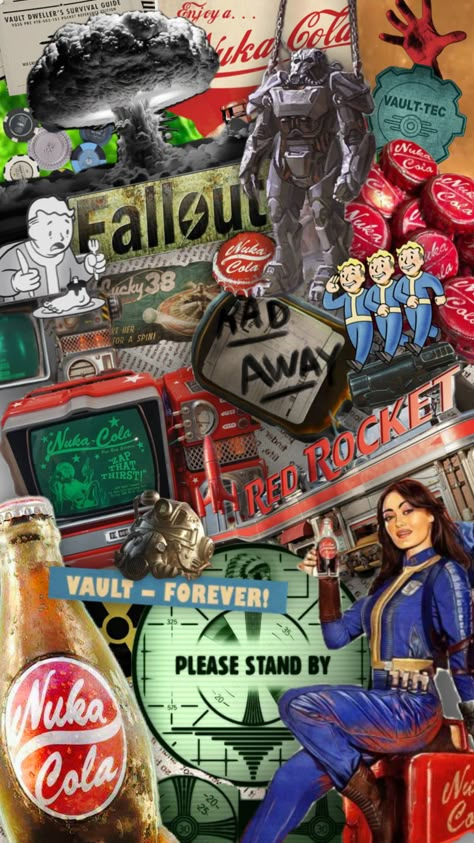 #fallout #yellowjackets #music #wallpaper #tv #aesthetic #fashion #style #apocalypse #tvgirl #taylorswift #shufflefyp #fyp Fallout 4 Wallpapers, Fallout Four, Fallout Movie, Fallout Wallpaper, Fallout Posters, Tv Aesthetic, Nerd Aesthetic, Fallout Concept Art, Music Cover Photos