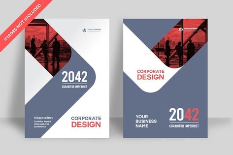 Premium Vector | City Background Business Company Presentation with Infographics Template. Corporate Book Cover Design, Corporate Book Cover, Corporate Notebooks, Catalog Design Layout, 보고서 디자인, Book Cover Design Template, Front Cover Designs, Company Presentation, Page Layout Design