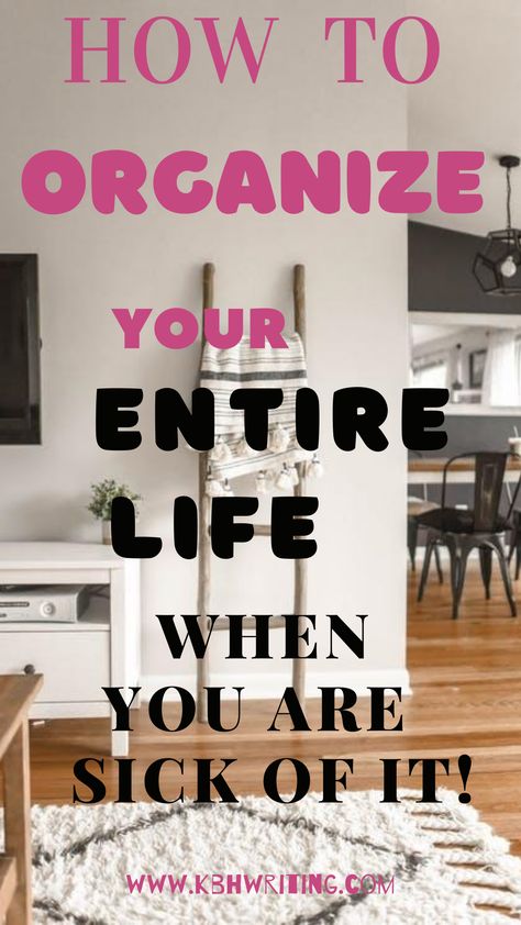 How To Become Organized, How To Organise Your Life, Crochet Home Decor Ideas, Get Seriously Organized, Seriously Organized, How To Be More Organized, Sick Of It, Organize Everything, Best Year Yet