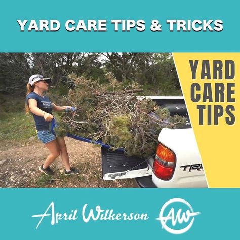 Yard Care Tips and Tricks | DIY Lawn Care | lawn | Yard season is here! I am showing you a collection of 12 of my most favorite tips and tricks for your yard and lawn that you'll wish you knew sooner. | By Wilker Do's Diy Lawn Care, Diy Lawn, Yard Care, Yard Project, Most Favorite, Lawn Care, Care Tips, Tips And Tricks, Lawn