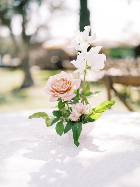 Blush Wedding Flowers Centerpiece, Wedding Cocktail Tables, Blush Centerpiece, Bud Vase Centerpiece, Cocktail Hour Decor, Reception Tablescapes, Sentimental Wedding, Chinese Heritage, Small Centerpieces