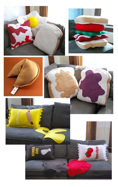 Vibe Board, Zimmer Diy, Food Pillows, Cute Pillows, Diy Pillows, Diy Canvas, Cute Crafts, Diy Food, Room Diy