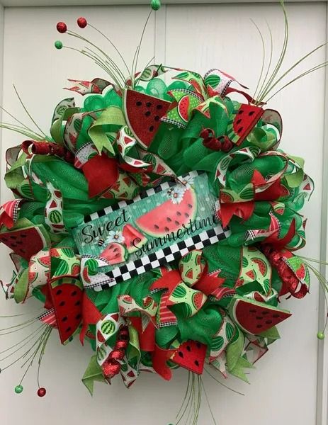 Doesn't this make your mouth water???!! Sweet summertime isn't right without a juicy watermelon on the porch... Or just sweet, juicy watermelon in general. Seeded or Seedless??? Which do you love?! #floralart #craftshow #floraldecor #wreathmaking #wreaths #wreathmaker #wreath #crafts #floralarrangement #fallvibes #christmasdecorations #ChristmasDecor #fall #christmasdecor #christmasgifts #christmastime #falldecor #fall2024 #christmas #Christmas #craftstagram #summer #fallcolors #halloween... Juicy Watermelon, Wreath Maker, Sweet Summertime, The Porch, Wreath Crafts, How To Make Wreaths, Christmas Christmas, Mouth Watering, Fall Vibes